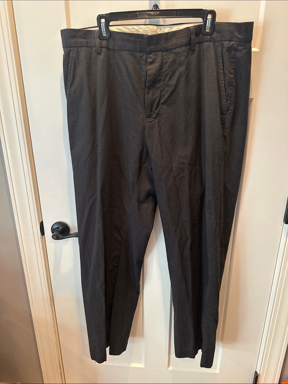 Men's Classic Dress Pants in dark heathered grey